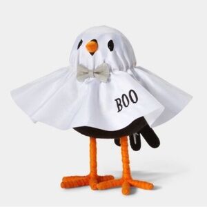 Falloween Featherly Friends Ghost Bird Halloween Decorative Figurine Hyde